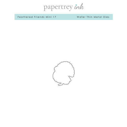 Papertrey Ink - Metal Dies - Feathered Friends Mini - Set 17