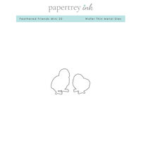 Papertrey Ink - Metal Dies - Feathered Friends Mini - Set 20
