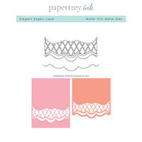Papertrey Ink - Metal Dies - Elegant Edges - Lace