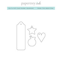 Papertrey Ink - Dies - Go-To Gift Card Holder - Bookmark