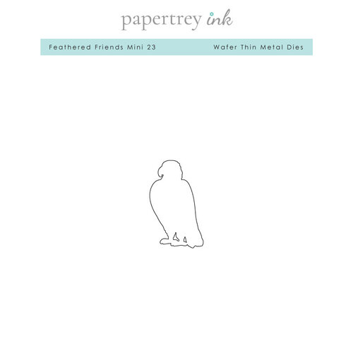 Papertrey Ink - Dies - Feathered Friends Mini - Set 23