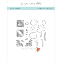 Papertrey Ink - Metal Dies - Vintage Blooms