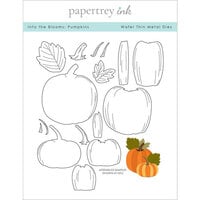 Papertrey Ink - Metal Dies - Into The Blooms - Pumpkins