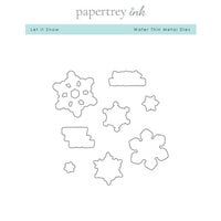 Papertrey Ink - Christmas - Metal Dies - Let it Snow