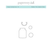 Papertrey Ink - Christmas - Metal Dies - Vase - Set 13