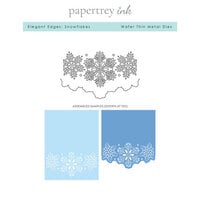 Papertrey Ink - Christmas - Dies - Elegant Edges - Snowflakes