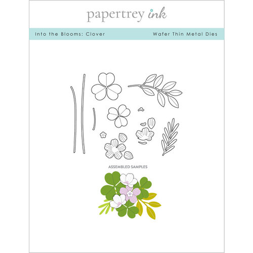 Papertrey Ink - Dies - Into The Blooms - Clover