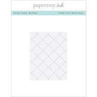 Papertrey Ink - Metal Dies - Cover Plate - Quilted