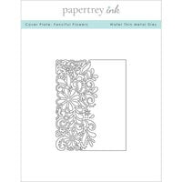 Papertrey Ink - Dies - Cover Plate - Fanciful Flowers