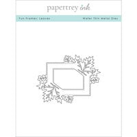 Papertrey Ink - Metal Dies - Fun Frames - Leaves