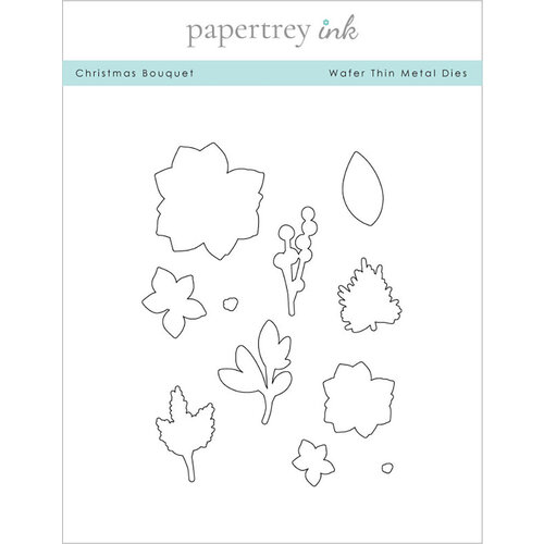 Papertrey Ink - Metal Dies - Christmas Bouquet
