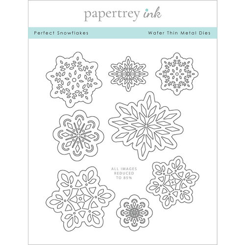 Papertrey Ink - Metal Dies - Perfect Snowflakes