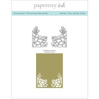 Papertrey Ink - Metal Dies - Cornered - Christmas Bouquet