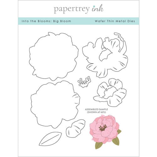 Papertrey Ink - Dies - Into The Blooms - Big Bloom