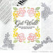 Papertrey Ink - Metal Dies - This Is Big Sentiments - Get Well