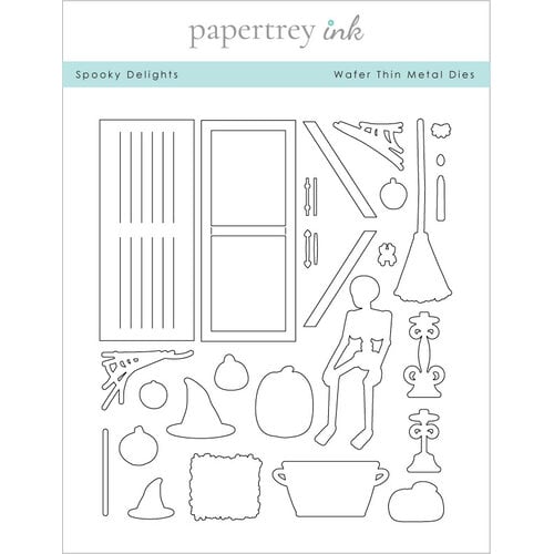 Papertrey Ink - Metal Dies - Spooky Delights