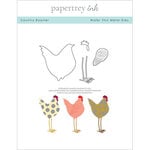 Papertrey Ink - Metal Dies - Country Rooster