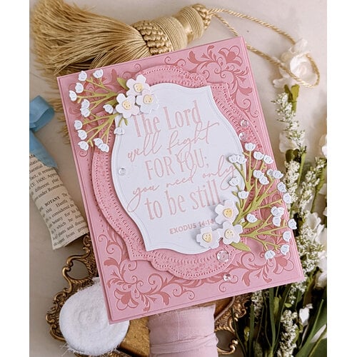 Papertrey Ink - Metal Dies - Into The Blooms - Pressed Flowers Papertrey Ink - Metal Dies - Into The Blooms - Pressed Flowers