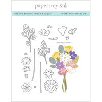 Papertrey Ink - Metal Dies - Into The Blooms - Mixed Bouquet