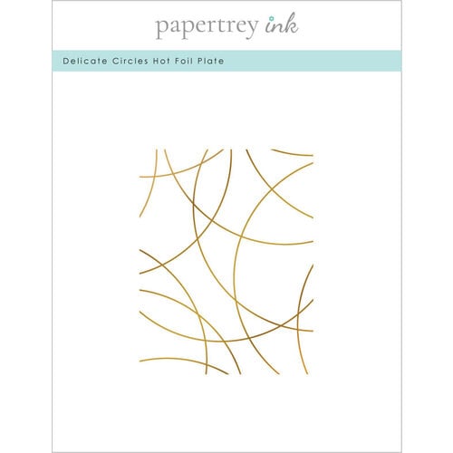 Papertrey Ink - Hot Foil Plate - Delicate Circles