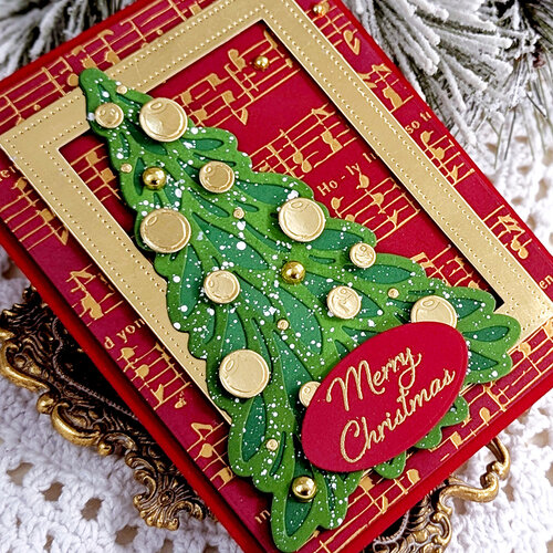 Papertrey Ink - Hot Foil Plate - Silent Night | Scrapbook.com