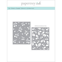 Papertrey Ink - Stencils - So Cherry Sweet