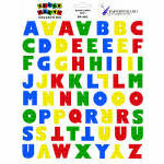 Paper Wizard - Block Party Collection - Lego - Stickers - Alphabet