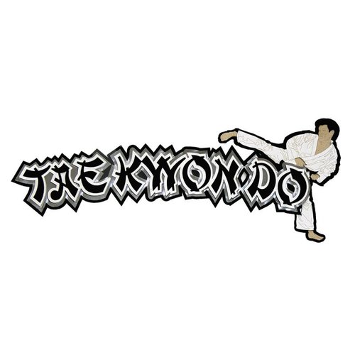 Paper Wizard - Old School Sports Collection - Die Cuts - Tae Kwon Do