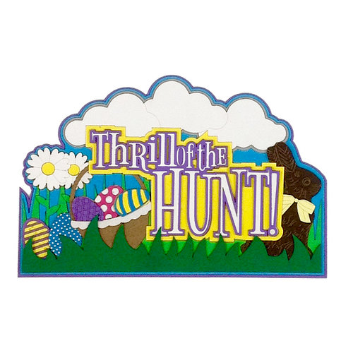 Paper Wizard - Die Cuts - Easter - Thrill of the Hunt