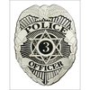 Paper Wizard - Die Cuts - Police Officer's Badge