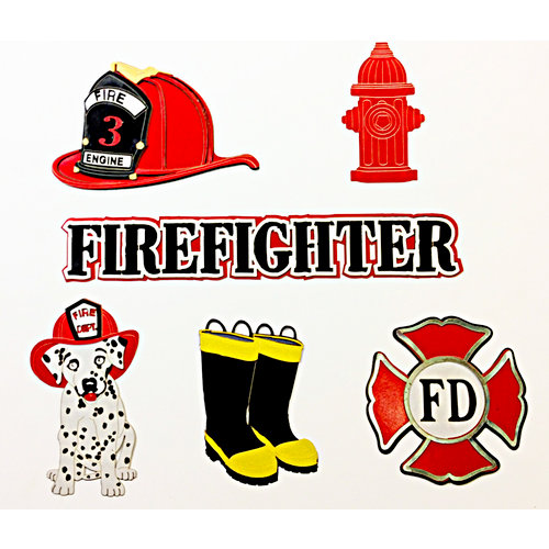 Paper Wizard - Civil Service Collection - Firefighter Minis