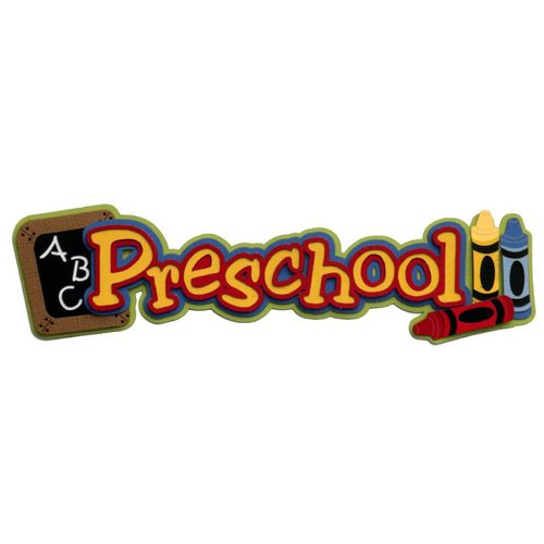 Paper Wizard - School Days Collection - Die Cuts - Preschool