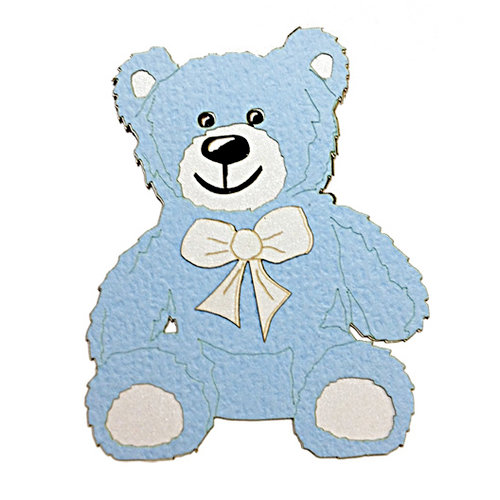 Paper Wizard - Oh Baby Collection - Teddy Bears Minis - Blue