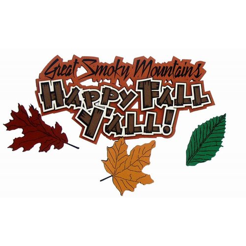 Paper Wizard - Holidays Collection - Die Cuts - Happy Fall Y'all