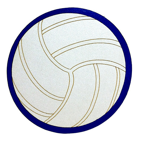 Paper Wizard - Die Cuts - All Star - Volleyball