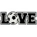 Paper Wizard - Big League Sports Collection - Die Cuts - Love - Soccer