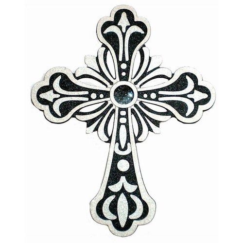 Paper Wizard - Special Occasions Collection - Die Cuts - Ornate Cross