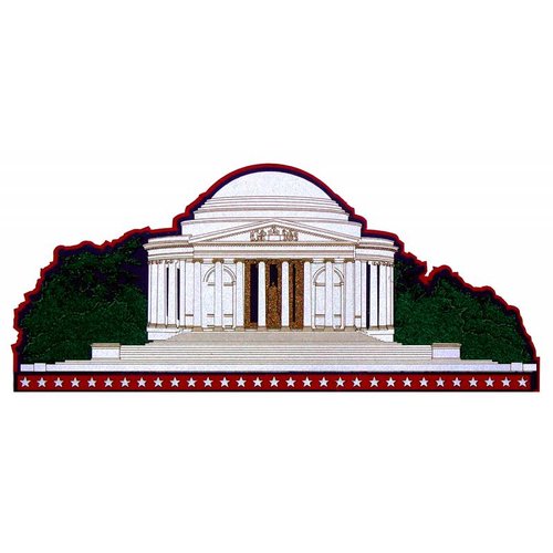 Paper Wizard - My Country 'Tis of Thee Collection - Die Cuts - Jefferson Memorial