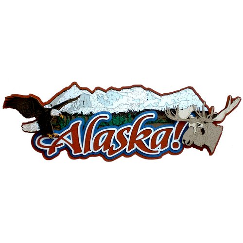 Paper Wizard - National Parks Collection - Die Cuts - Alaska