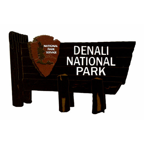 Paper Wizard - National Parks Collection - Die Cuts - Denali Sign