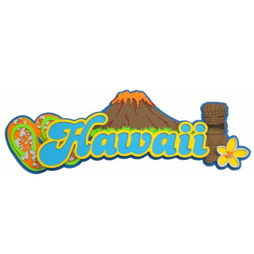 Paper Wizard - Hawaii Collection - Die Cuts - Hawaii