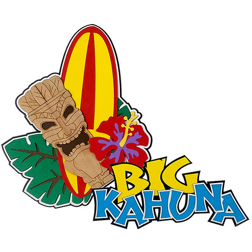 Paper Wizard - Hawaii Collection - Die Cuts - Big Kahuna