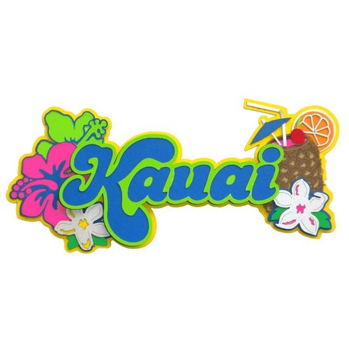 Paper Wizard - Hawaii Collection - Die Cuts - Kauai