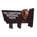 Paper Wizard - National Parks Collection - Die Cuts - Yellowstone Sign