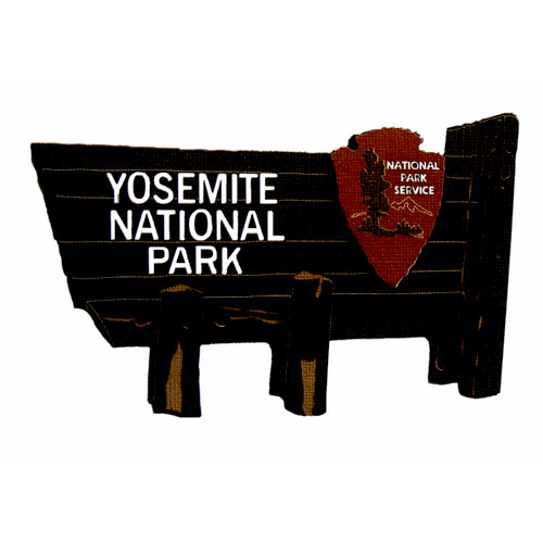 Paper Wizard - National Parks Collection - Die Cuts - Yosemite Sign