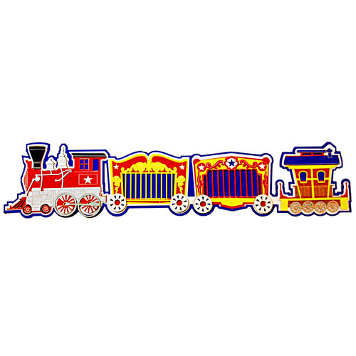 Paper Wizard - Theme Park Collection - Die Cuts - Circus Train