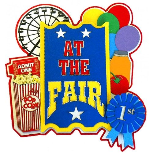 Paper Wizard - Theme Park Collection - Die Cuts - At the Fair