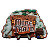 Paper Wizard - Die Cuts - Mine Train Madness Title