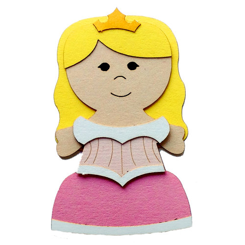 Paper Wizard - Petite Princess Collection - Die Cuts - Sleeping Princess