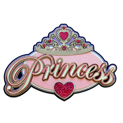 Paper Wizard - Fairy Tale Princess Collection - Die Cut - Title